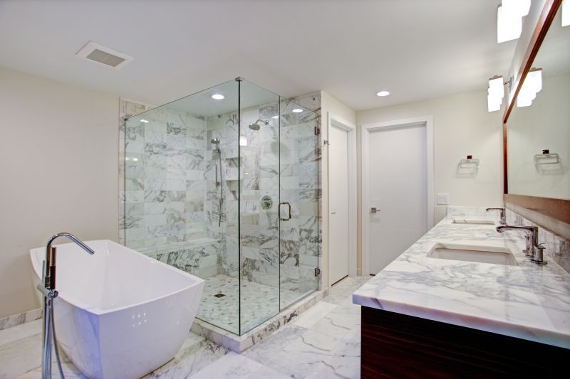Expansive Shower Areas